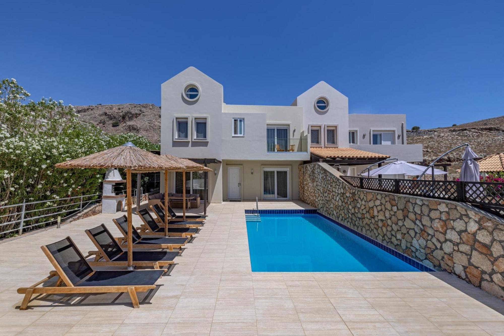 Aethrion Villa Lindos Exterior photo